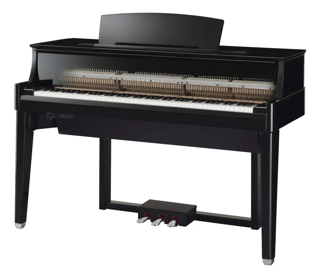 Yamaha AvantGrand N1X Hybrid, Polished Ebony, Richard Lawson Pianos