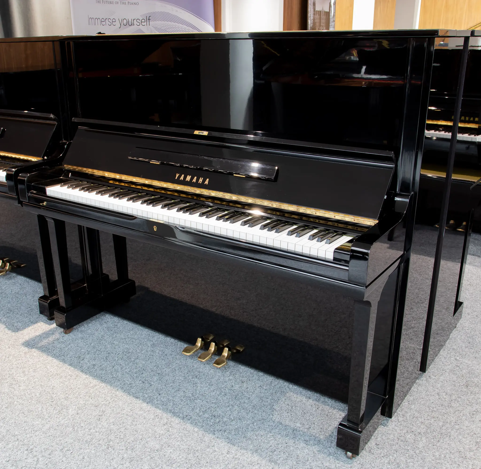 Yamaha U3G Upright, early 1970's (Refurbished) - Richard Lawson Pianos