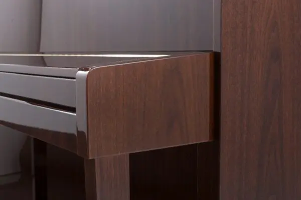 Petrof 118 M1 Walnut Detail