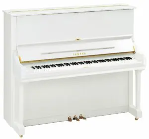 Yamaha U3 Polished White
