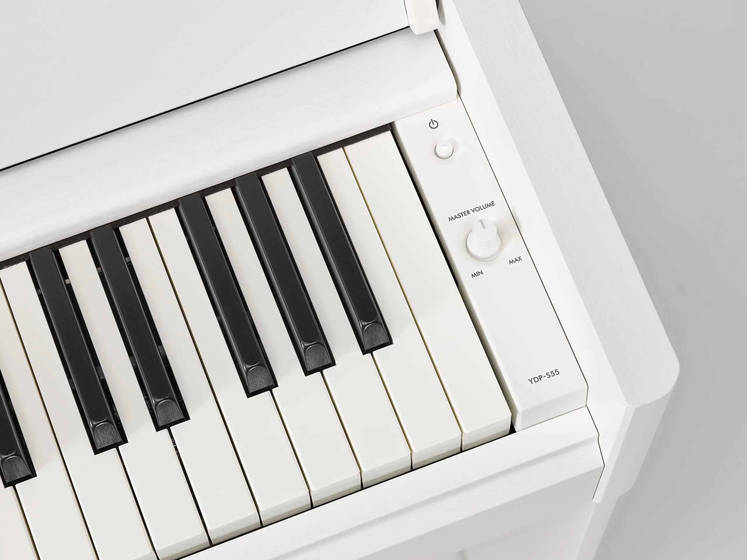 Yamaha YDP S55 Arius Digital Piano in White - Richard Lawson Pianos