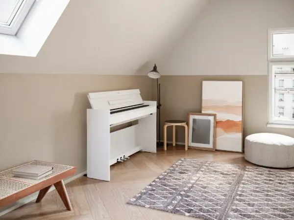 Yamaha YDP S55 Arius Digital White Location
