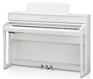 Kawai CA701 in White Finish