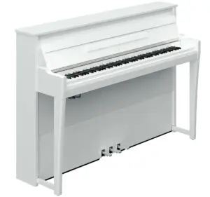 Yamaha NU1XA Polished White Pianos for Sale