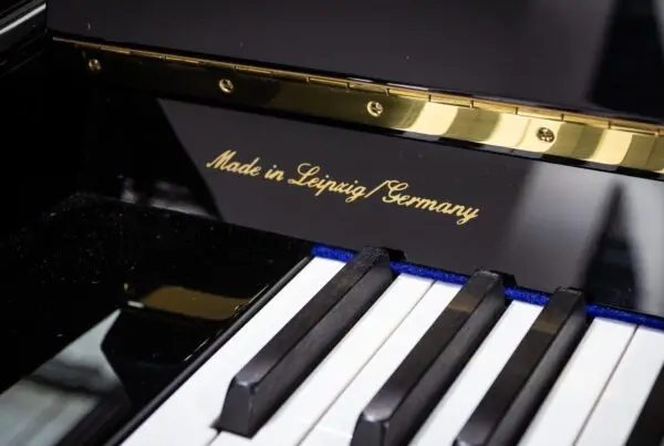 Blüthner Model C Upright in Polished Ebony, 2009 (Refurbished) - Image 6