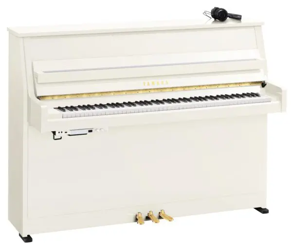 Yamaha B10 SC3 Silent Polished White