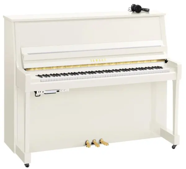 Yamaha B30 SC3 Silent Polished White