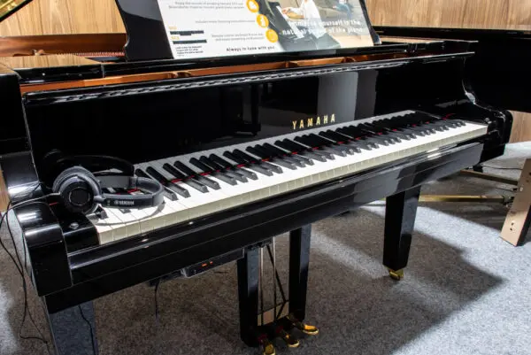 Yamaha C1X SH2 Silent Grand in Polished Ebony, 2020 (Preowned) - Image 2