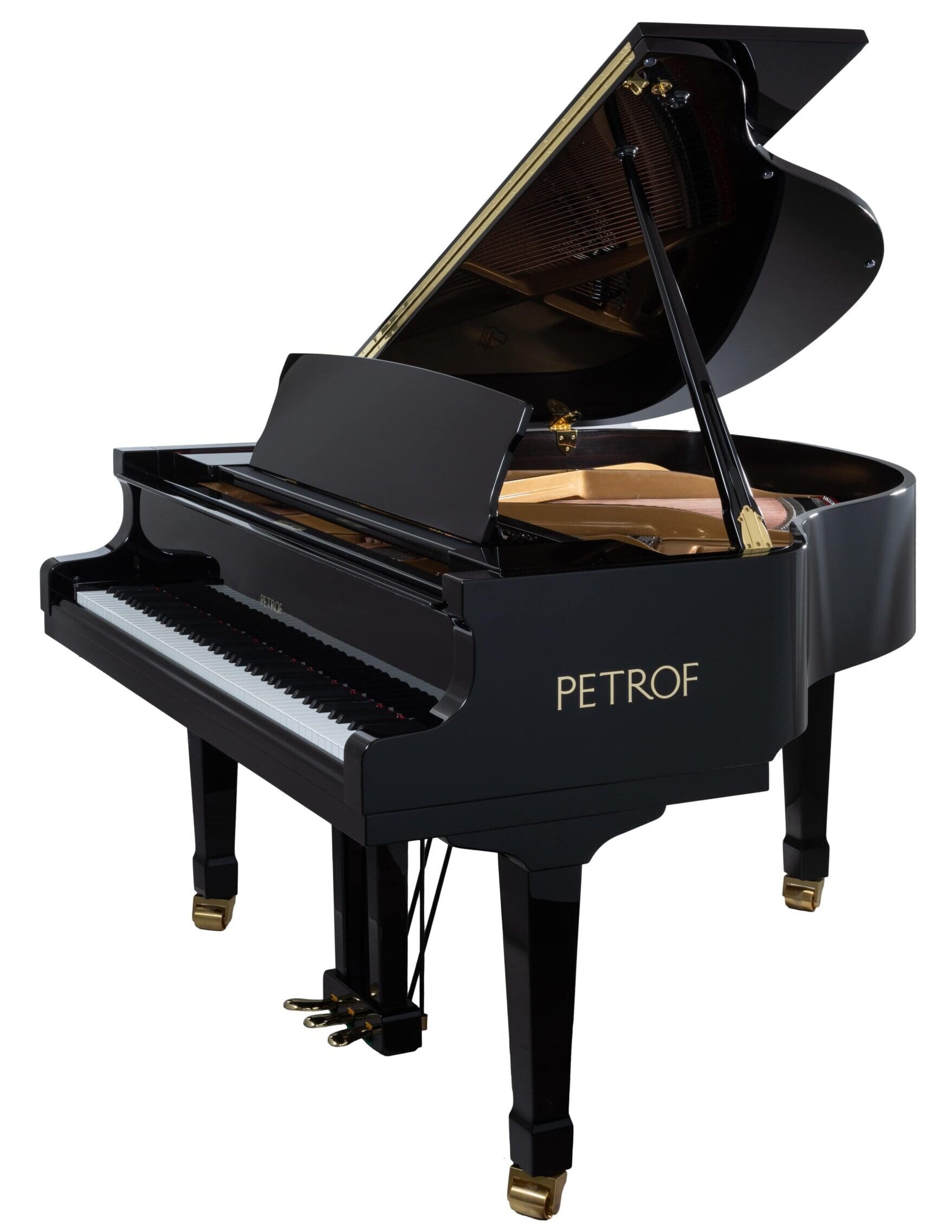 Petrof P159 'Bora' Grand in Polished Ebony Richard Lawson Pianos
