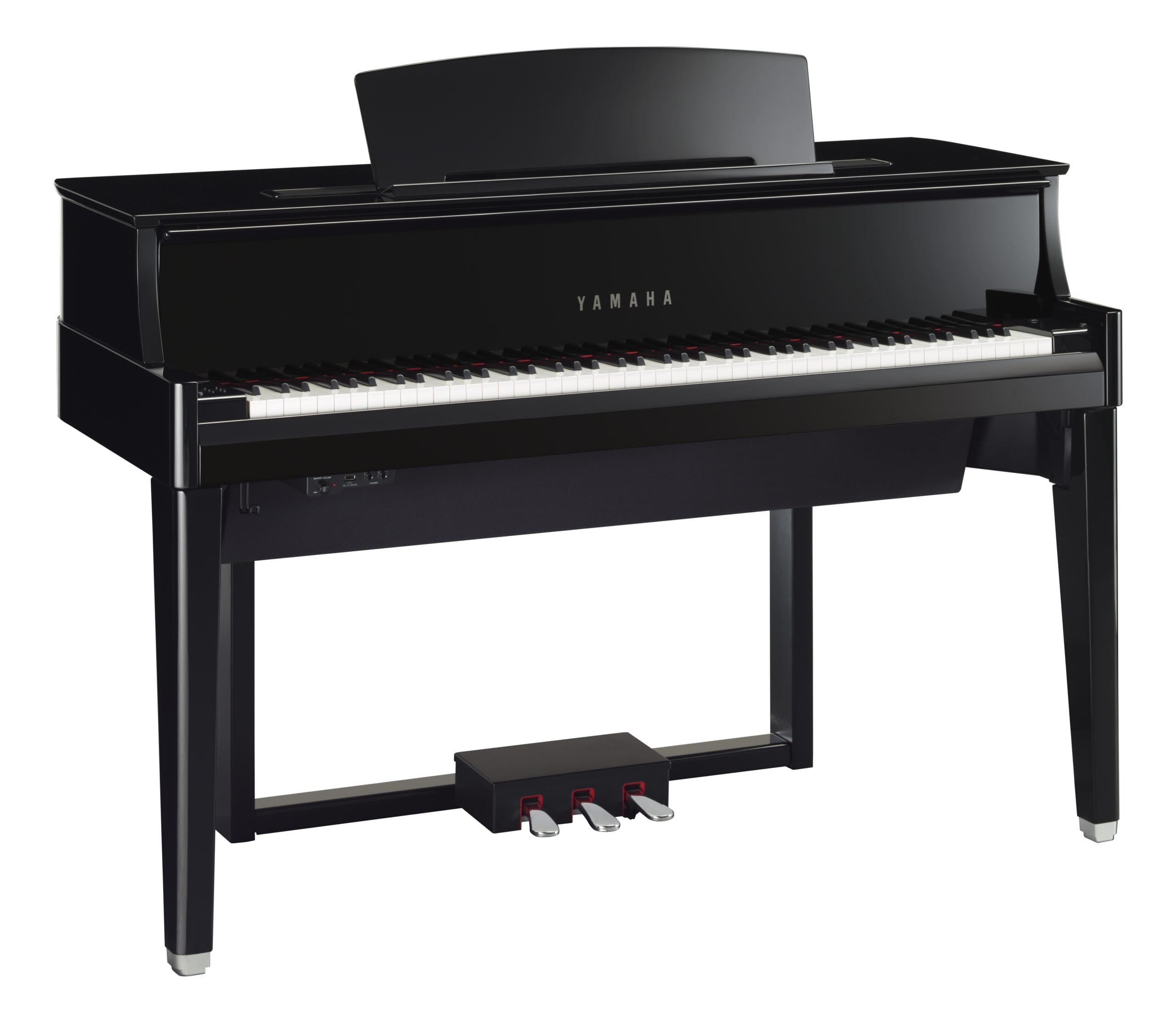Yamaha AvantGrand N1X Hybrid, Polished Ebony, Richard Lawson Pianos