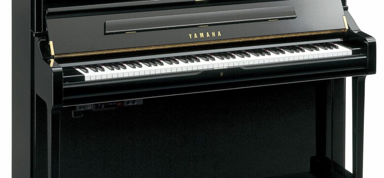 Yamaha U1 TA3 TransAcoustic Upright in Polished Ebony