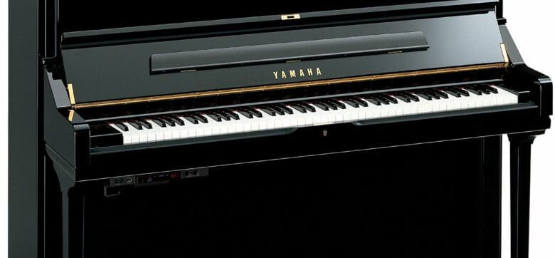 Yamaha U3S TA3 TransAcoustic Upright in Polished Ebony
