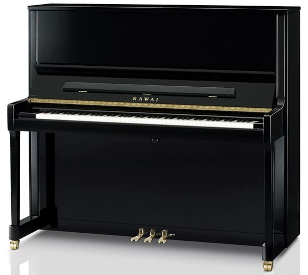 Kawai K600 Upright in Polished Ebony Richard Lawson Pianos