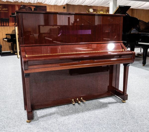 Yamaha U3 Upright Polished Mahogany, 2005 (Refurbished) - Image 2