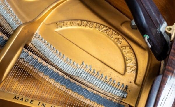 Steinway Model O Grand internal logo