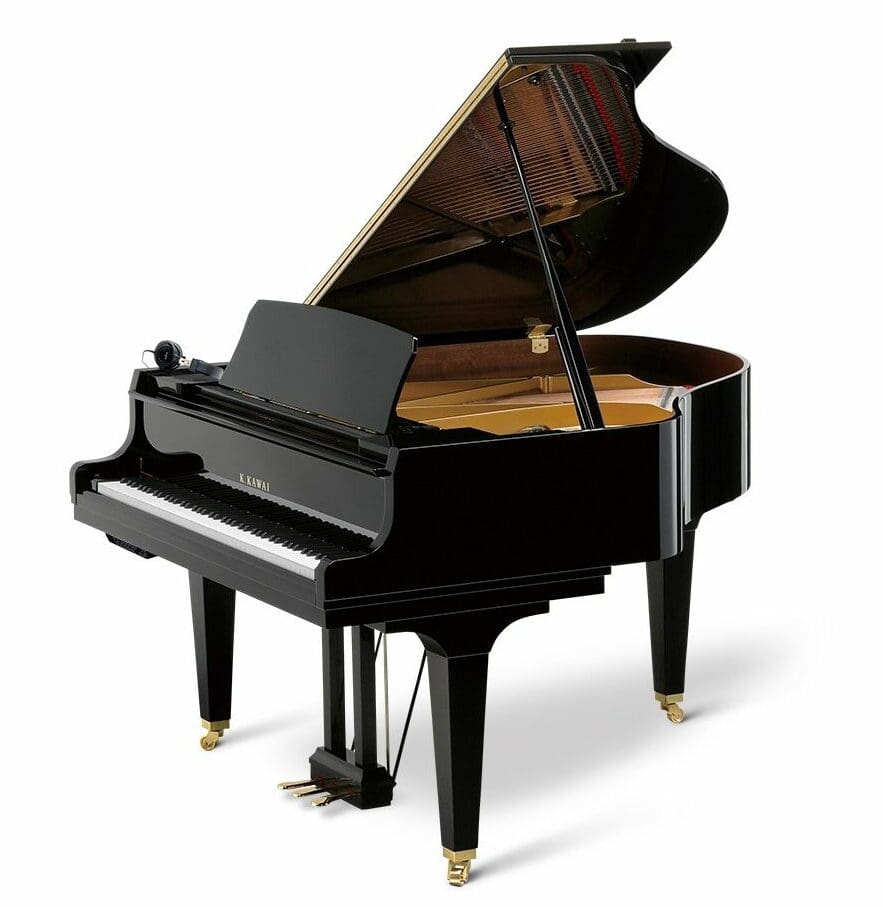 Kawai GL30 ATX4 Silent Grand in Polished Ebony Richard Lawson Pianos