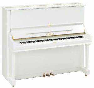 Yamaha U3 Polished White