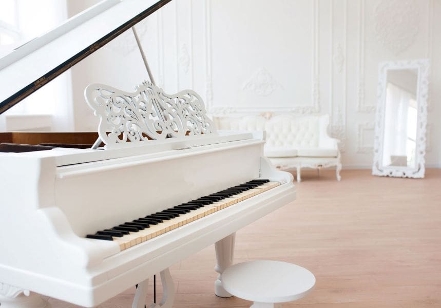 Why choose a white piano Richard Lawson Pianos