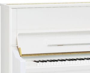 Yamaha U1 Disklavier in Polished White