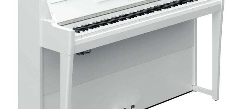 Yamaha AvantGrand NU1XA Digital Hybrid Piano in Polished White
