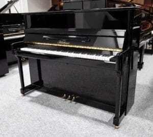 Blüthner Model C Upright in Polished Ebony, 2009 (Refurbished)