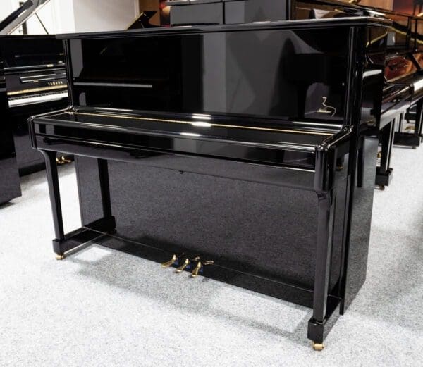 Blüthner Model C Upright in Polished Ebony, 2009 (Refurbished) - Image 2