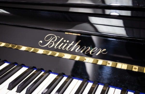 Blüthner Model C Upright in Polished Ebony, 2009 (Refurbished) - Image 5