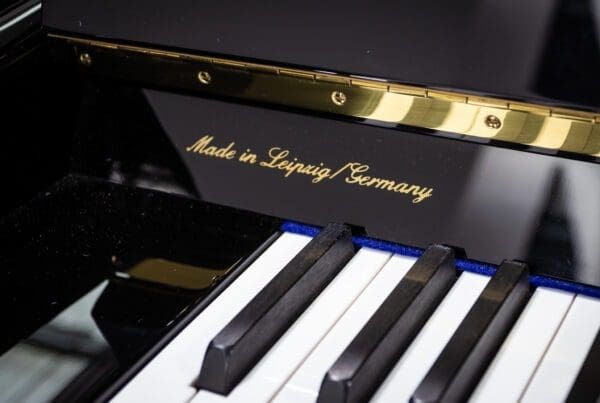 Blüthner Model C Upright in Polished Ebony, 2009 (Refurbished) - Image 6