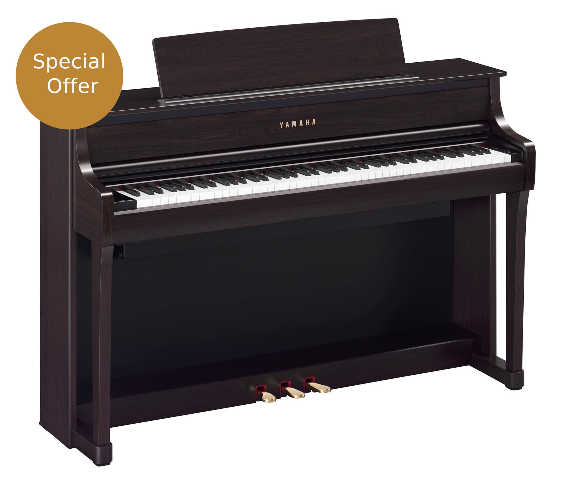 Yamaha CLP875 Clavinova Digital Piano in Dark Rosewood - Richard