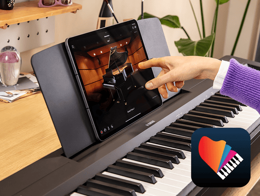 Yamaha P145BT Smart Pianist App