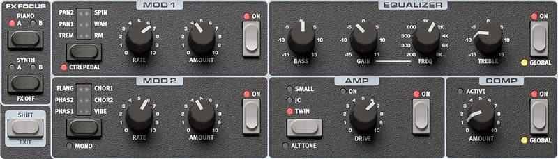 Nord Grand 2 Effect Section