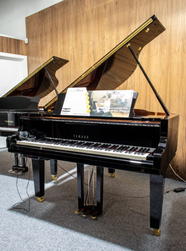 Yamaha C1X SH2 Silent Grand in Polished Ebony, 2020 (Preowned)
